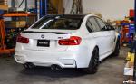 BMW M3 Sedan Alpine White by Remus and EAS 2018 года